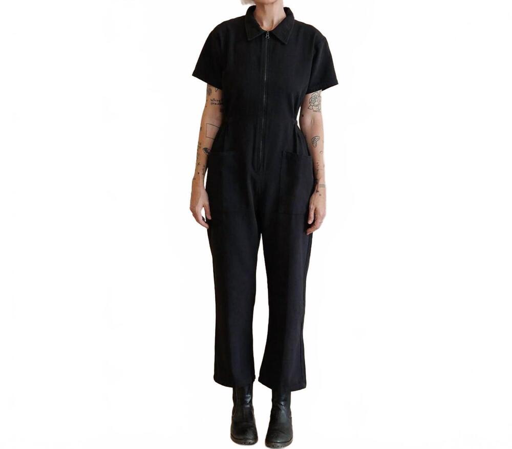 NEW NOBLE cotton utility suit in ash